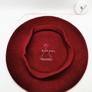 Kangol Beret Maroon Raspberry 0 Wool 